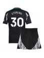 Arsenal Raheem Sterling #30 Replika Borta Kläder Barn 2024-25 Kortärmad (+ byxor)